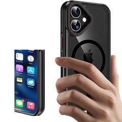 COPERTURA TECH-PROTECT MAGHYBRID MAGSAFE IPHONE 16 NERA/ROSSA