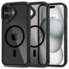 COPERTURA TECH-PROTECT MAGHYBRID MAGSAFE IPHONE 16 NERA/ROSSA