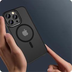 COPERTURA TECH-PROTECT MAGMAT "2" MAGSAFE IPHONE 15 PRO MAX NERO OPACO
