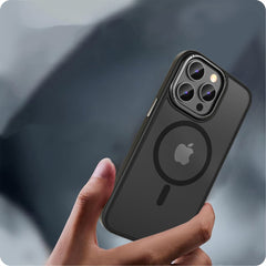 COPERTURA TECH-PROTECT MAGMAT "2" MAGSAFE IPHONE 15 PRO MAX NERO OPACO