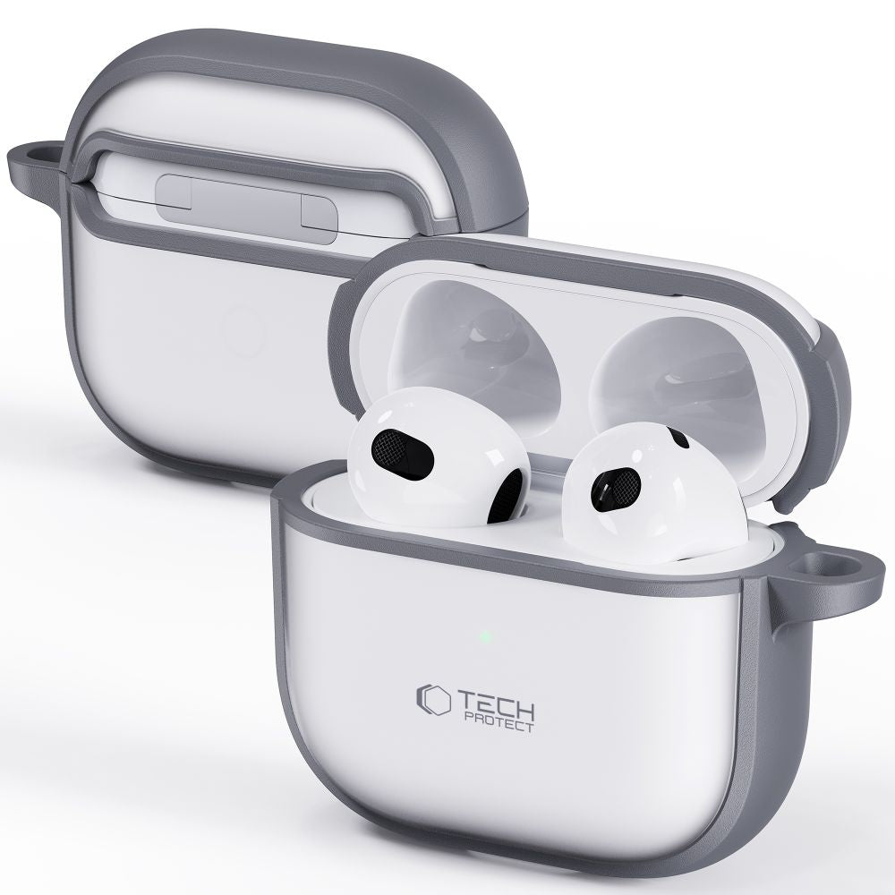 CUSTODIA TECH-PROTECT MAGMAT APPLE AIRPODS 4 GRIGIO OPACO