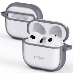 CUSTODIA TECH-PROTECT MAGMAT APPLE AIRPODS 4 GRIGIO OPACO