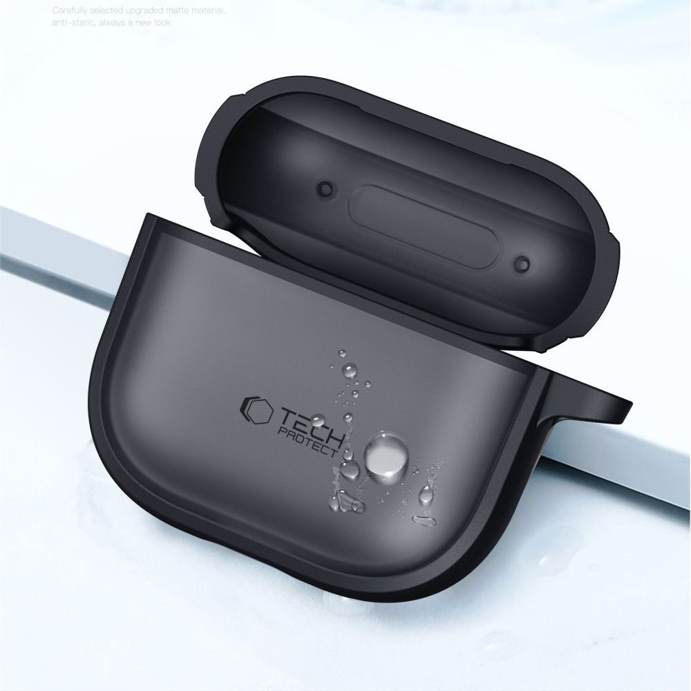 CUSTODIA TECH-PROTECT MAGMAT APPLE AIRPODS 4 GRIGIO OPACO