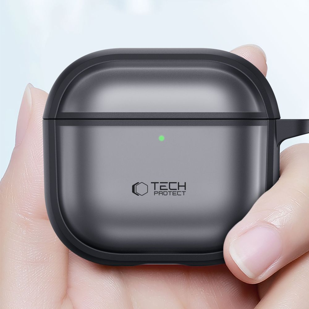 CUSTODIA TECH-PROTECT MAGMAT APPLE AIRPODS 4 GRIGIO OPACO
