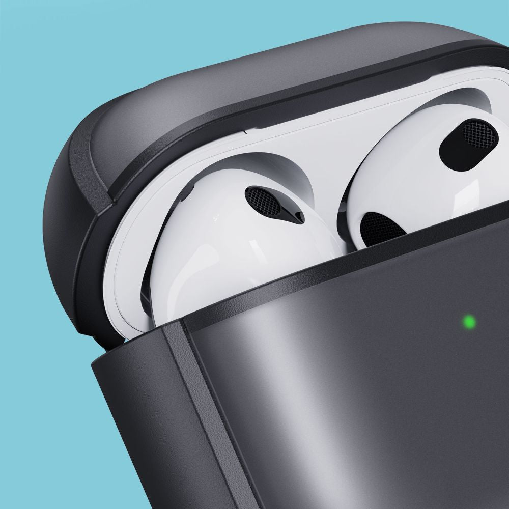 CUSTODIA TECH-PROTECT MAGMAT APPLE AIRPODS 4 GRIGIO OPACO