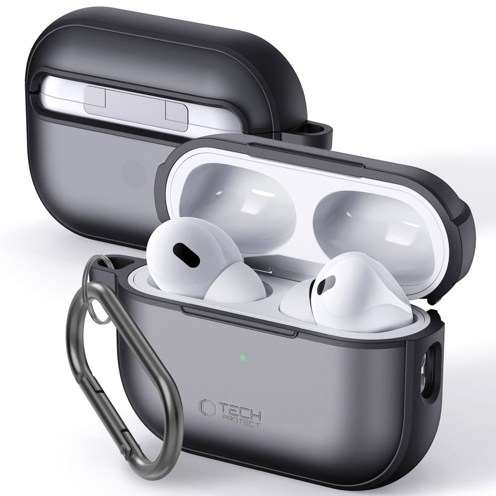 CUSTODIA TECH-PROTECT MAGMAT APPLE AIRPODS PRO 1 / 2 NERO OPACO