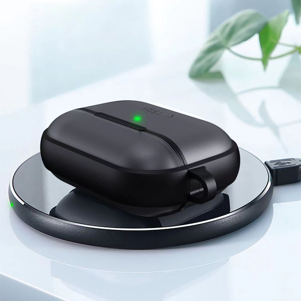 CUSTODIA TECH-PROTECT MAGMAT APPLE AIRPODS PRO 1 / 2 NERO OPACO