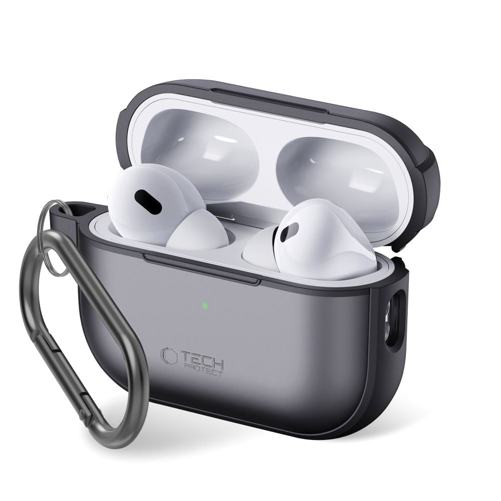 CUSTODIA TECH-PROTECT MAGMAT APPLE AIRPODS PRO 1 / 2 NERO OPACO