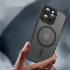 COPERTURA TECH-PROTECT MAGMAT CAM+ MAGSAFE IPHONE 15 PRO NERO OPACO