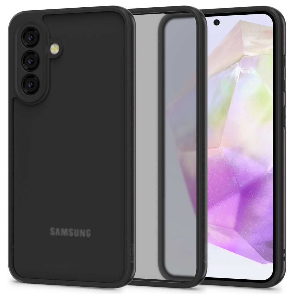 COPERTURA TECH-PROTECT MAGMAT GALAXY A36 5G NERO OPACO