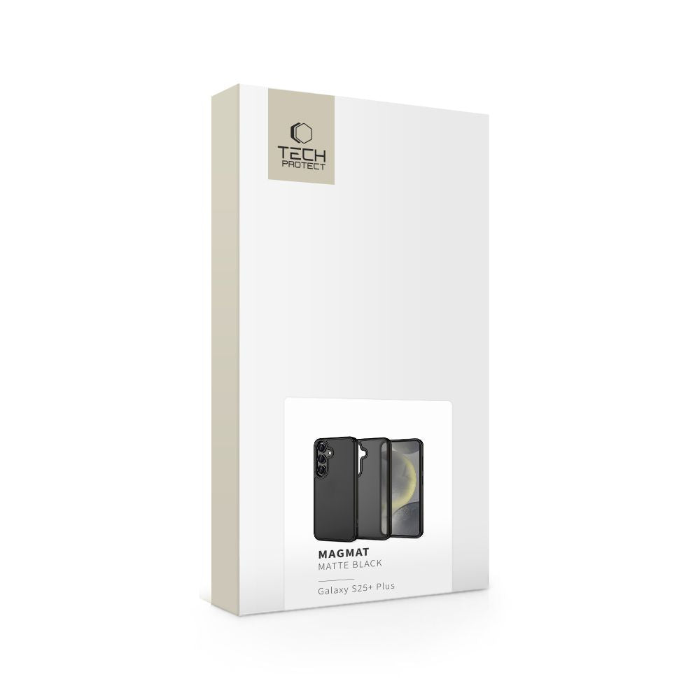 COPERTURA TECH-PROTECT MAGMAT GALAXY S25+ PLUS NERO OPACO