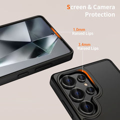 COPERTURA TECH-PROTECT MAGMAT GALAXY S25 ULTRA NERO OPACO
