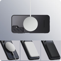 COPERTURA TECH-PROTECT MAGMAT MAGSAFE GALAXY A35 5G NERO OPACO
