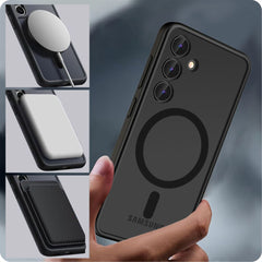COPERTURA TECH-PROTECT MAGMAT MAGSAFE GALAXY S24 NERO OPACO