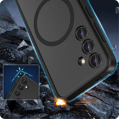 COPERTURA TECH-PROTECT MAGMAT MAGSAFE GALAXY S24 NERO OPACO