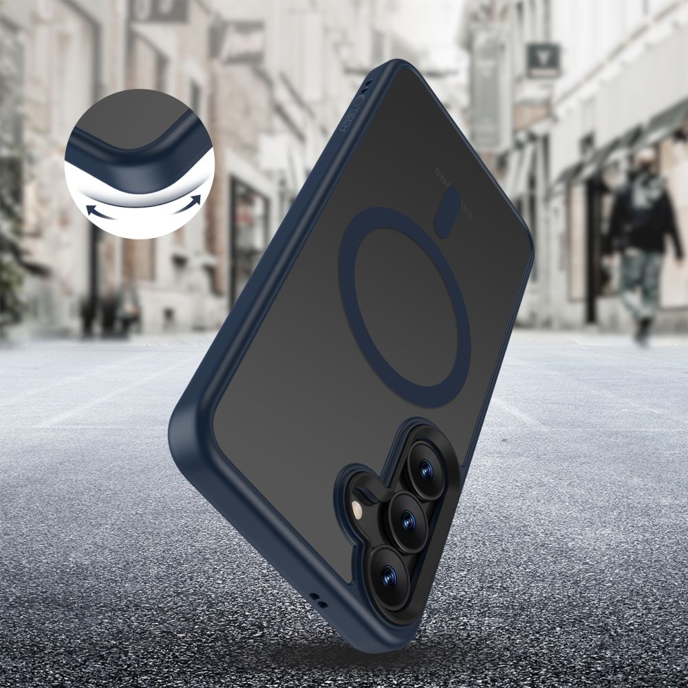 CUSTODIA TECH-PROTECT MAGMAT MAGSAFE GALAXY S25 OPACO NAVY