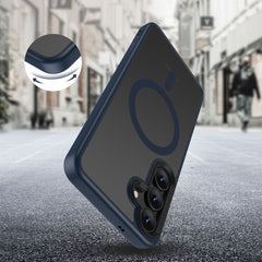 CUSTODIA TECH-PROTECT MAGMAT MAGSAFE GALAXY S25 OPACO NAVY