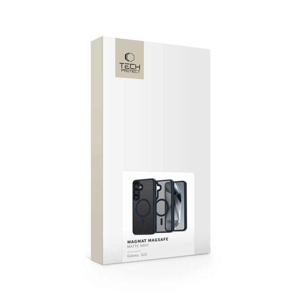 CUSTODIA TECH-PROTECT MAGMAT MAGSAFE GALAXY S25 OPACO NAVY