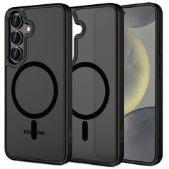 COPERTURA TECH-PROTECT MAGMAT MAGSAFE GALAXY S25+ PLUS NERO OPACO