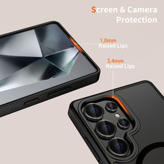 COPERTURA TECH-PROTECT MAGMAT MAGSAFE GALAXY S25 ULTRA NERO OPACO