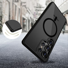 COPERTURA TECH-PROTECT MAGMAT MAGSAFE GALAXY S25 ULTRA NERO OPACO