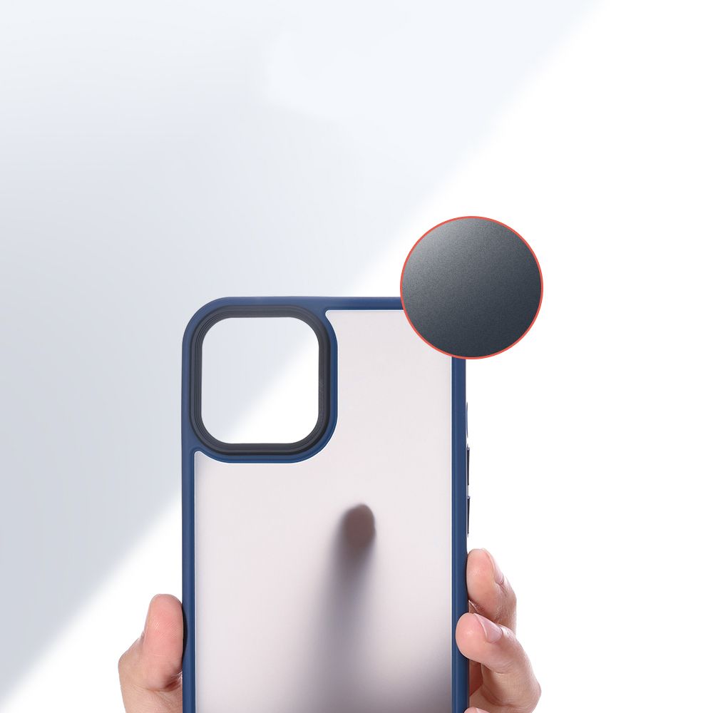 CUSTODIA PER IPHONE 12/12 PRO MAGSAFE HEYCASE NERA OPACA