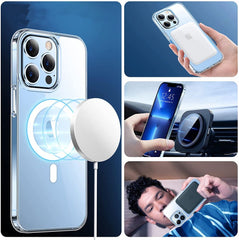 COPERTURA PER IPHONE 13 MAGSAFE HEYCASE MAGMAT CLEAR