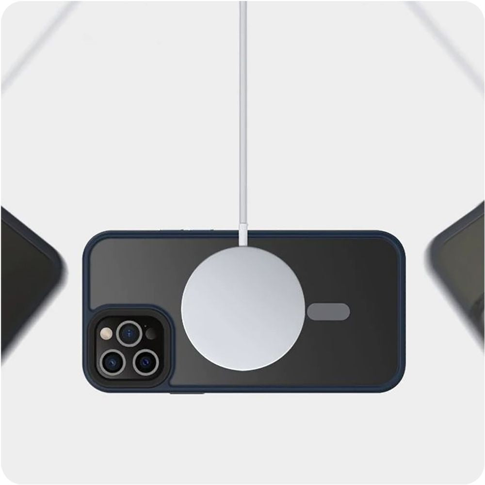 COPERTURA PER IPHONE 13 MAGSAFE HEYCASE MAGMAT NERO OPACO