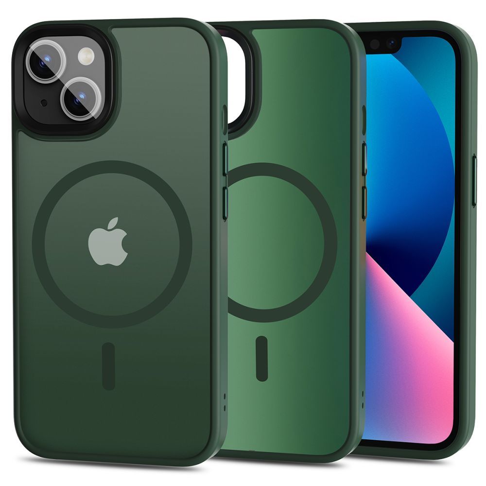 COPERTURA PER IPHONE 13 MINI MAGSAFE HEYCASE VERDE OPACO