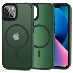 COPERTURA PER IPHONE 13 MINI MAGSAFE HEYCASE VERDE OPACO