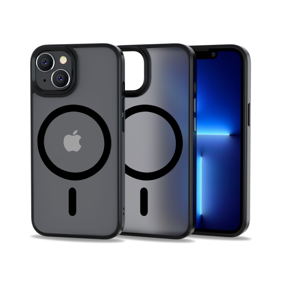 COPERTURA PER IPHONE 14 PRO MAX MAGSAFE HEYCASE NERA