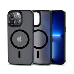 COPERTURA TECH-PROTECT MAGMAT MAGSAFE IPHONE 14 PRO MAX NERO OPACO