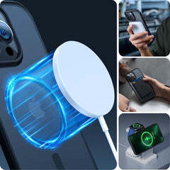 COPERTURA TECH-PROTECT MAGMAT MAGSAFE IPHONE 15 MATTE AZZURRO CIELO