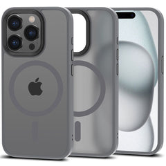 COPERTURA TECH-PROTECT MAGMAT MAGSAFE IPHONE 15 PRO TITANIO OPACO
