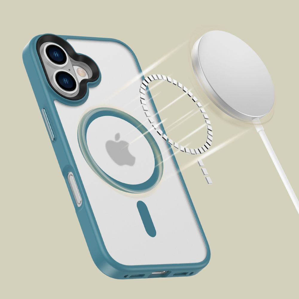 COPERTURA TECH-PROTECT MAGMAT MAGSAFE IPHONE 16 MATTE TEAL