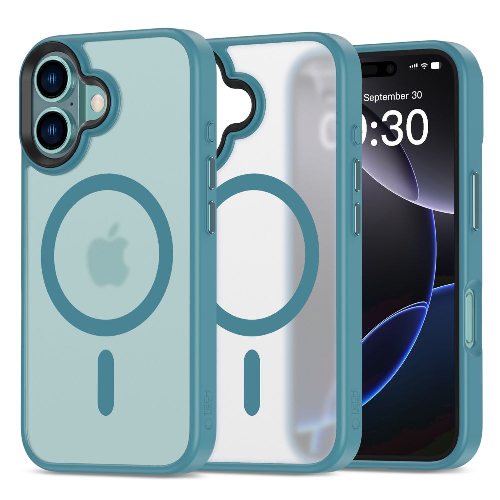COPERTURA TECH-PROTECT MAGMAT MAGSAFE IPHONE 16 MATTE TEAL