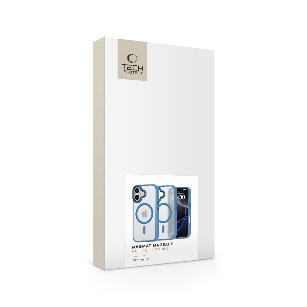 COPERTURA TECH-PROTECT MAGMAT MAGSAFE IPHONE 16 MATTE ULTRAMARINE