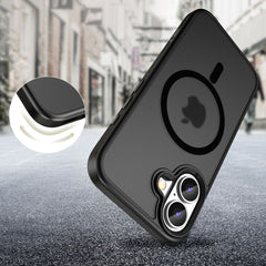 CUSTODIA PER IPHONE 16 PLUS TECH-PROTECT MAGMAT MAGSAFE NERO OPACO