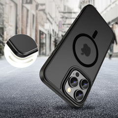 COPERTURA PER IPHONE 16 PRO MAX TECH-PROTECT MAGMAT MAGSAFE NERO OPACO