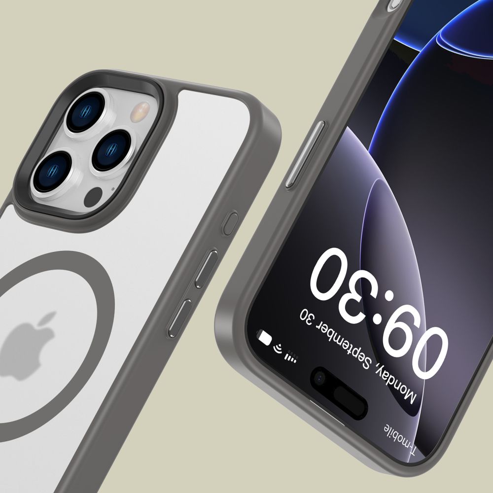 COPERTURA TECH-PROTECT MAGMAT MAGSAFE IPHONE 16 PRO MAX TITANIO OPACO