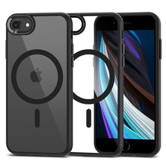 CUSTODIA TECH-PROTECT MAGMAT MAGSAFE IPHONE 7 / 8 / SE 2020 / 2022 NERA/TRASPARENTE