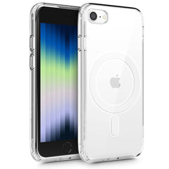 CUSTODIA PER IPHONE 7 / 8 / SE 2020 / 2022 MAGSAFE HEYCASE TRASPARENTE