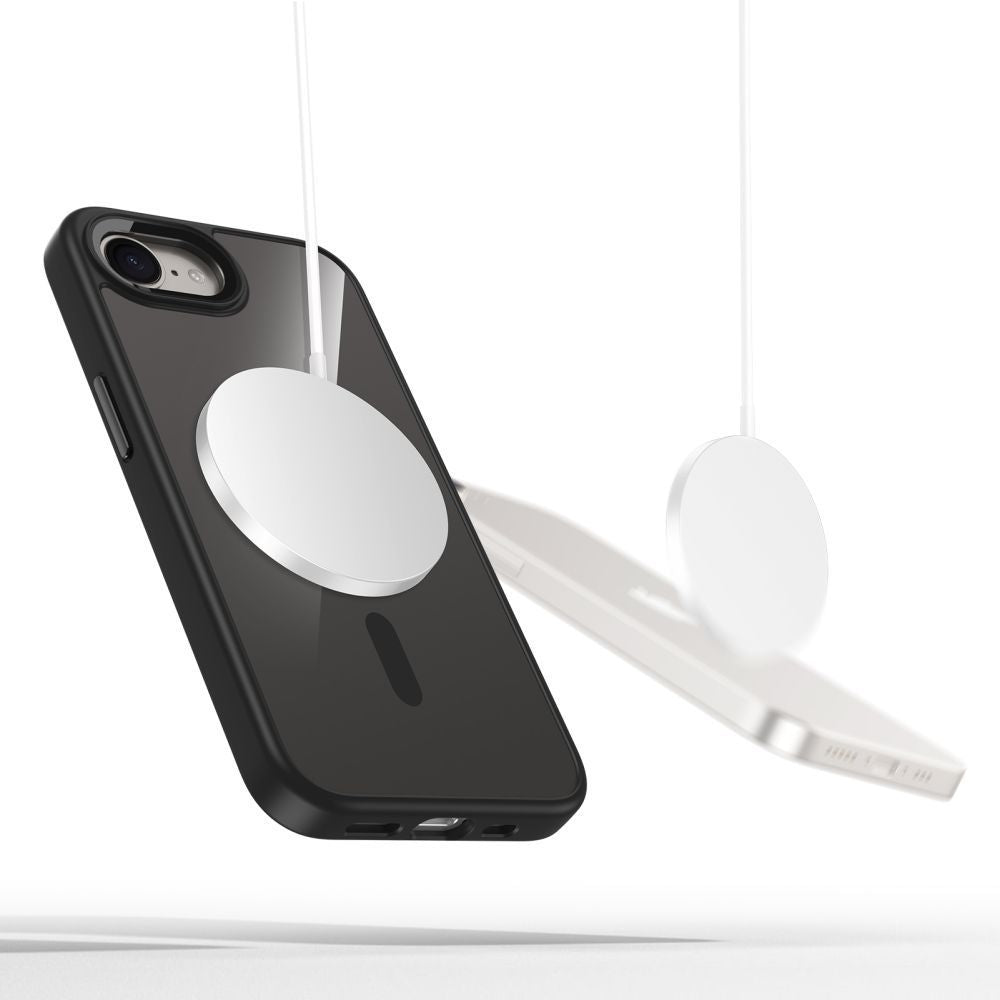 COPERTURA TECH-PROTECT MAGMAT MAGSAFE NOTHING PHONE 3A NERA/TRASPARENTE