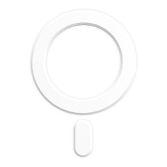 TECH-PROTECT MAGMAT MAGSAFE ANELLO MAGNETICO UNIVERSALE BIANCO