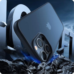 COPERTURA TECH-PROTECT MAGMAT NOTHING PHONE 3A NERA/TRASPARENTE