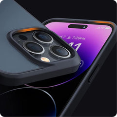 COPERTURA TECH-PROTECT MAGMAT NOTHING PHONE 3A PRO NERO/TRASPARENTE