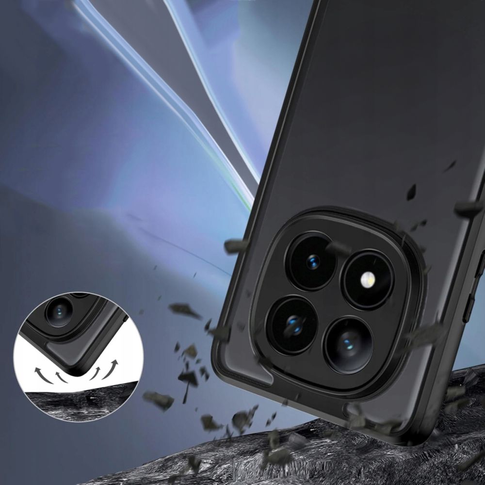 COPERTURA TECH-PROTECT MAGMAT XIAOMI REDMI NOTE 14 PRO 5G / POCO X7 5G NERO OPACO