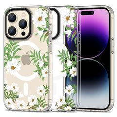 COPERTURA TECH-PROTECT MAGMOOD MAGSAFE IPHONE 15 PRO MAX SPRING DAISY