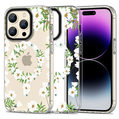 COPERTURA TECH-PROTECT MAGMOOD MAGSAFE IPHONE 15 PRO MAX BIANCA MARGHERITA