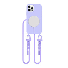 CUSTODIA TECH-PROTECT MAGNECKLACE MAGSAFE IPHONE 12 / 12 PRO LAVANDA